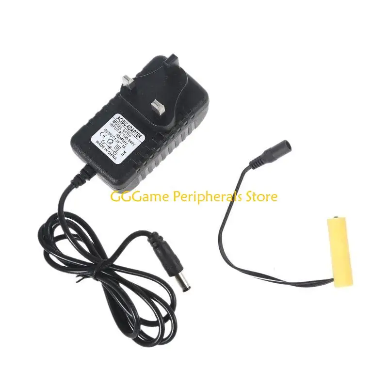U55B 2A Power Supply Adapter For LED Light Radios 1.5V 2A Battery Eliminators Cable