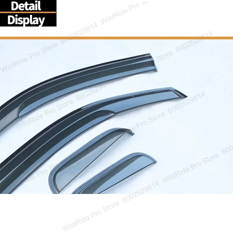 for Toyota Hilux Vigo Smart Cab Weather Shield Cross Border Hot Selling Row and a Half Window Rain Shield