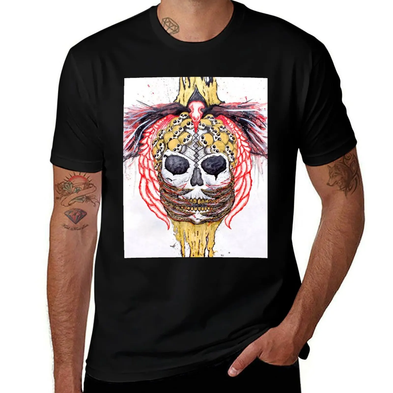 T-Shirt June Mask, Taglia Grande, Per Palestra E Sport