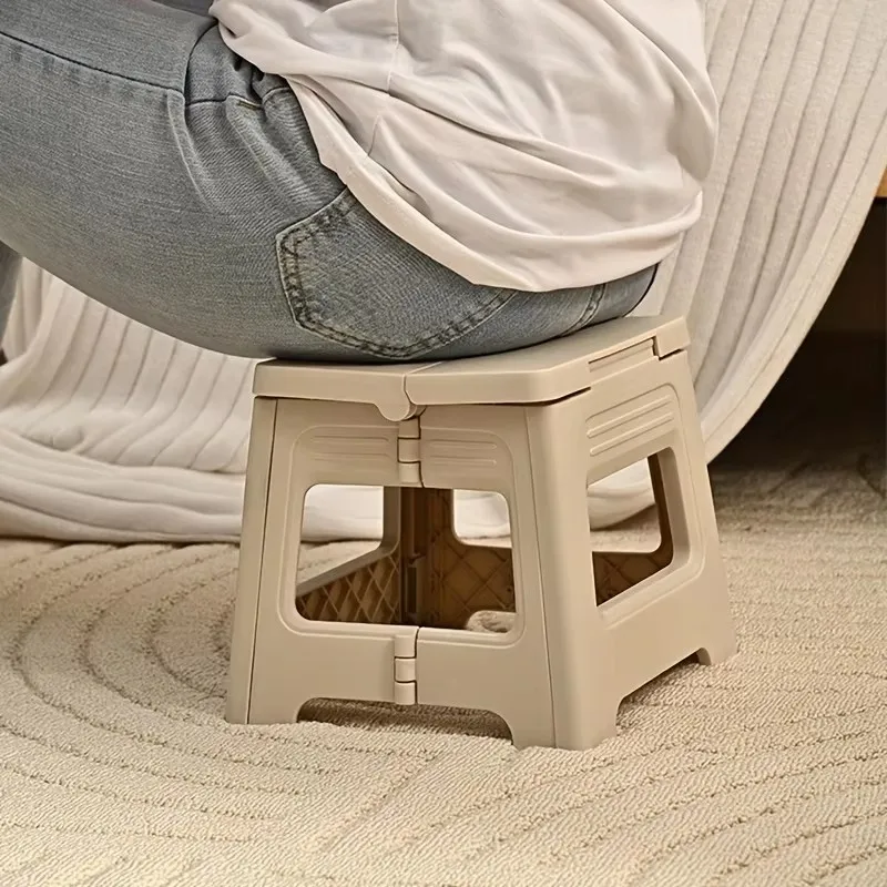 كراسي خارجية محمولة، كرسي تخييم بقاعدة غير قابلة للانزلاق، سهل الحمل، مقعد عملي مدمج للقدم، خفيف الوزن قابل للطي