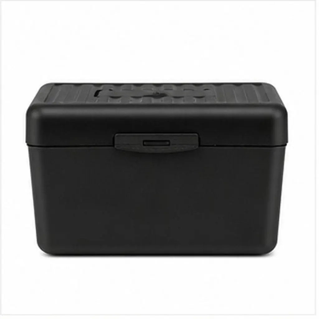 1Set Black Index Card Holder Organizer Desktop Storage Divider Lined Note Cards Office Home Display