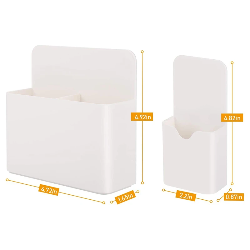 حامل علامات المسح الجاف المغناطيسي ، حاملات التخزين ، منظم للسبورة البيضاء ، قلم مغناطيسي ، كوب قلم رصاص ، مكتب ، عبوة 2