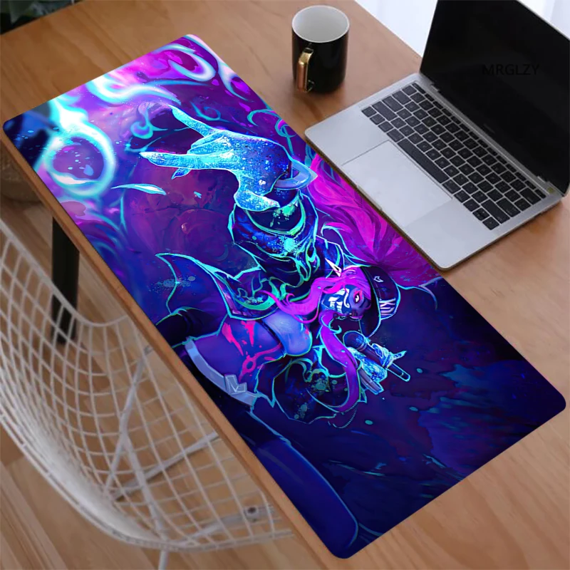 Mouse Pad Arcane JINX Setup Gaming Accessories Extended Pad Office Gadgets Table for Pc Mousepad Speed Gamer Room Decoration