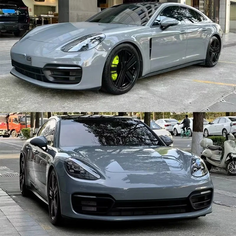 Easy Installation Self Healing High Elastic Color Changing Car Wrap Vinyl Nardo Grey Wrap TPU Color Film