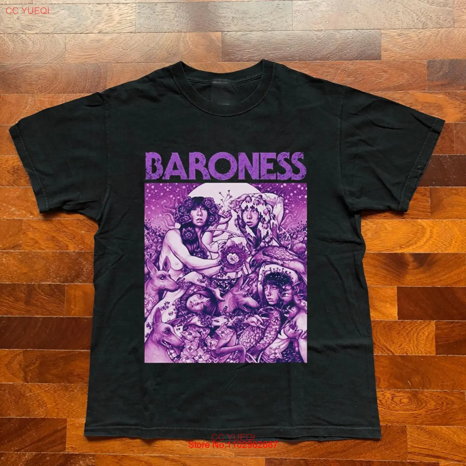 Baroness Band подарок для веера черная универсальная хлопковая рубашка унисекс