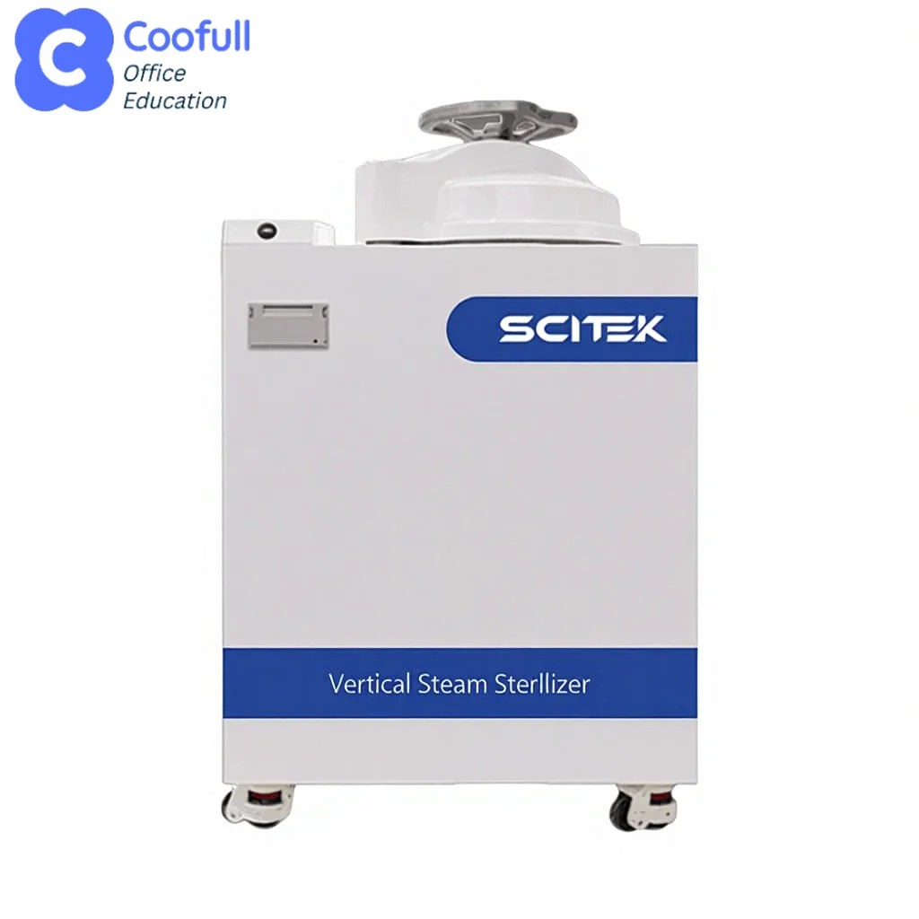 60-120L/100L Vertical Pressure Steam Autoclave Sterilizer Stainless Steel with 0.25Mpa & 121-134