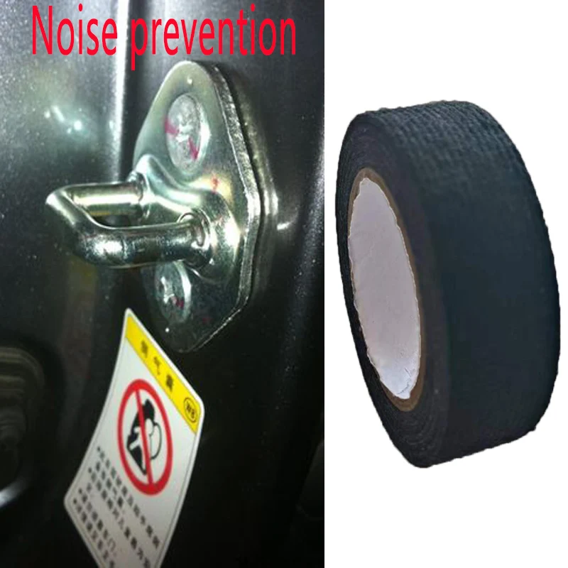 For Vw Car Door Lock Skylight Middle Door Tailgate Squeak Anti-Noise Anti-Shock Tape Shock Absorber Auto Parts