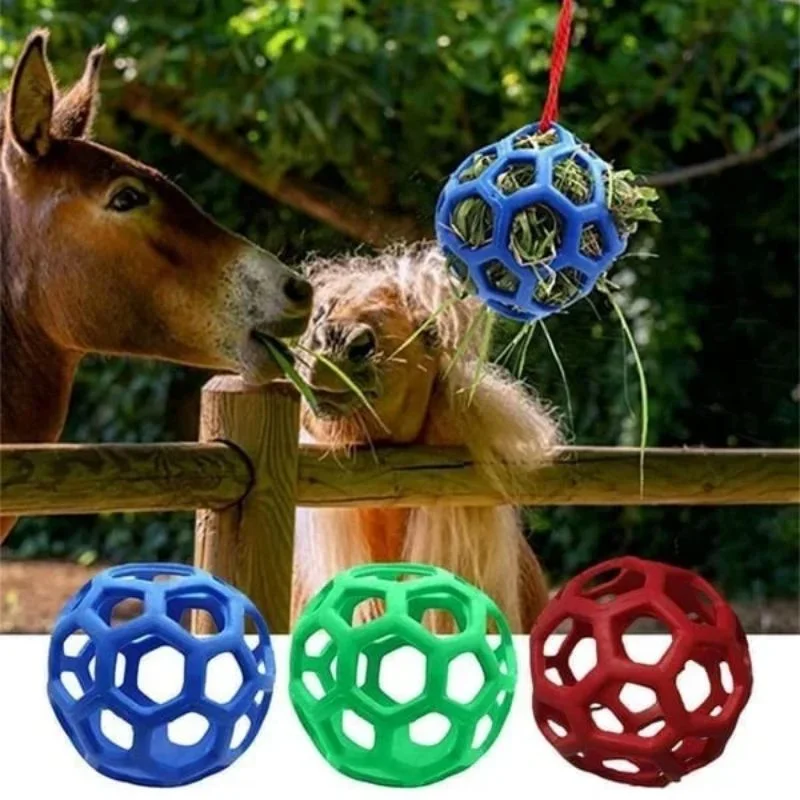 

Horse Treat Ball Equine Horse and Pony Treat Ball Goat Hay Hanging Feeding Toy Sheep Relieve Stress Horse Treat Ball