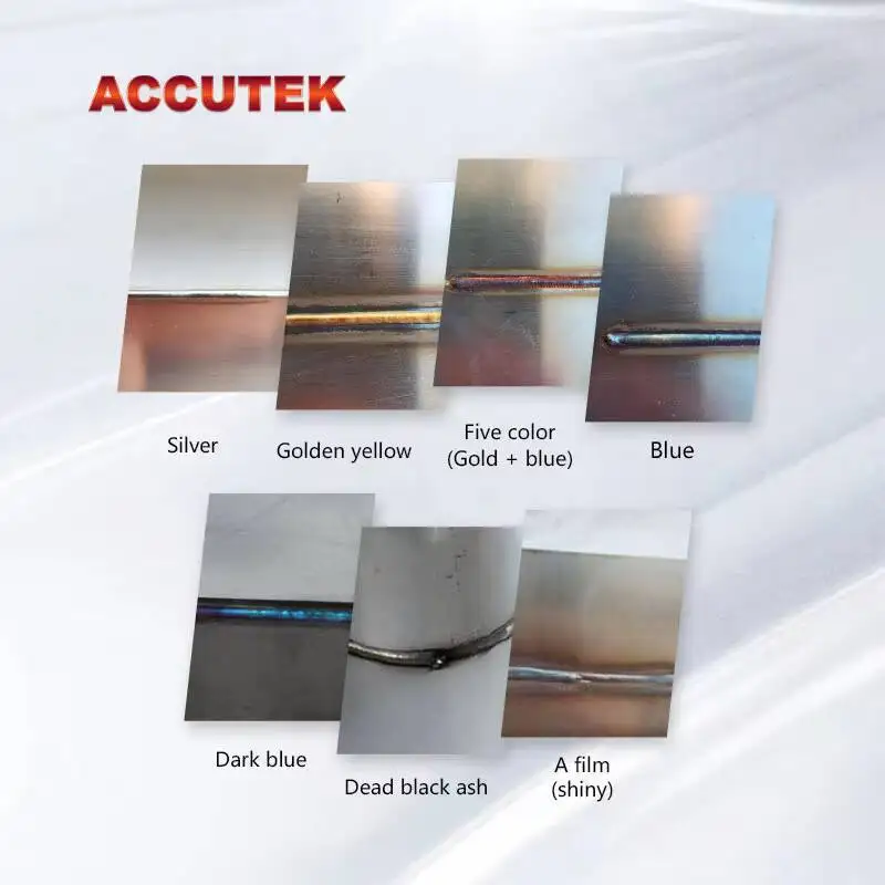 ACCUTEK Tukang Las Serat Deformasi Kecil 1500W Lembaran Pelat Baja Tahan Karat Penyolderan 3 In 1 Las Laser Hine
