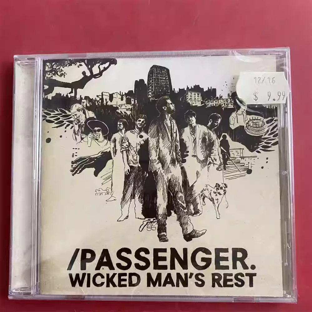 

Classic Folk Album Passenger Music CD Wicked Man's Rest Music Record Cosplay Soundtracks Box Gift Party Music Collection