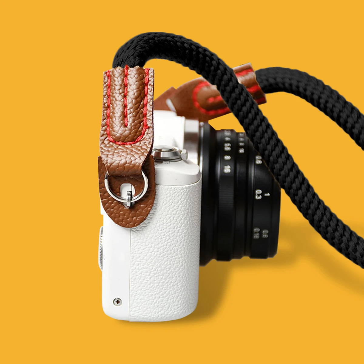 

Lanyards Camera Strap Halter for Micro-single Fashion Rope Long Black DSLR Miss