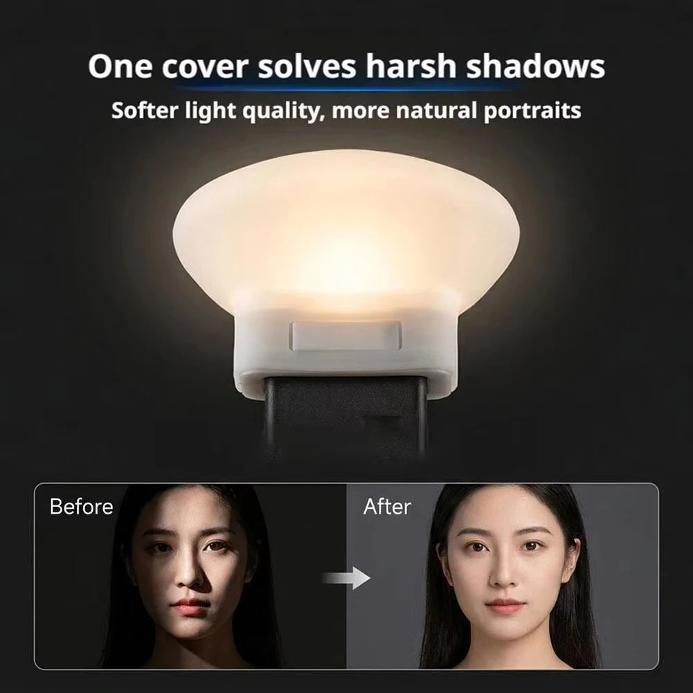 Suitable for Godox IT32 Photography Portable Soft Silicone Flash Diffuse Cover Soft Light Box to Eliminate Hard Shadows