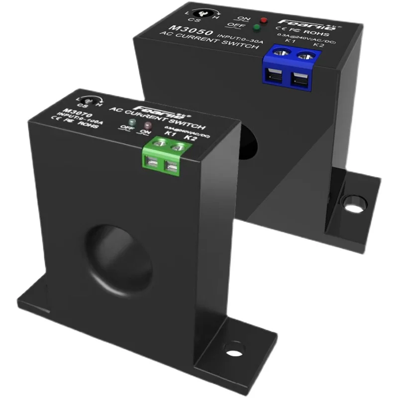 Current Transformer Sensing Switch Through-Hole Thermal Relay Regulating AC Controller Module Overload Protection