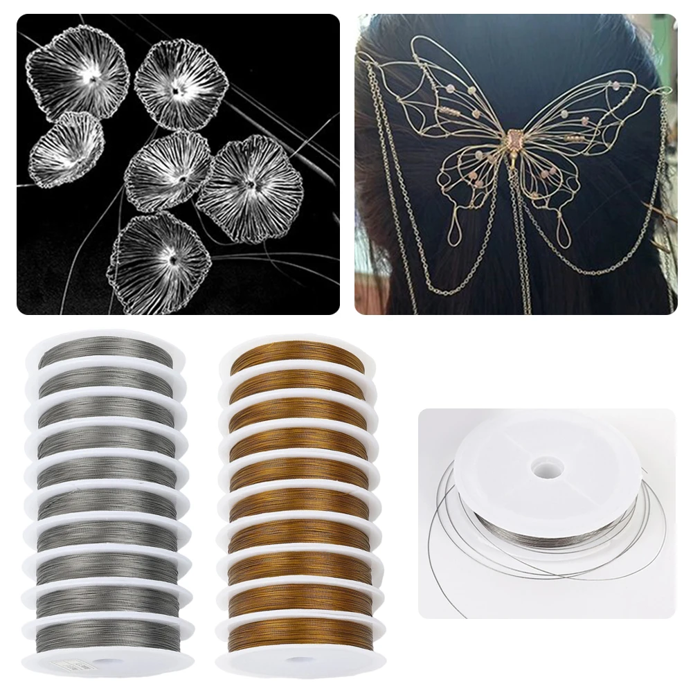 Jewelry Making Using Beads - Beading Wire For Jewelry Making,Metallic Stainless