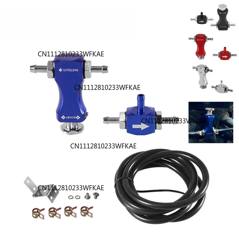 Universal Manual Turbo Boost Controller Bleed Valve Pressurize Regulating Kit Car Modified Turbocharged Regulator Aluminum