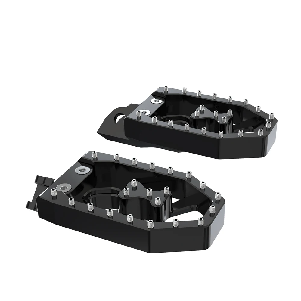 For Suzuki DR650 /SE 1996-2021 2022 2023 DR200 2015-2019 DR250 DR350 1990-1999  CNC Enlarged FootRest Wide Fat Foot Pegs Pedals