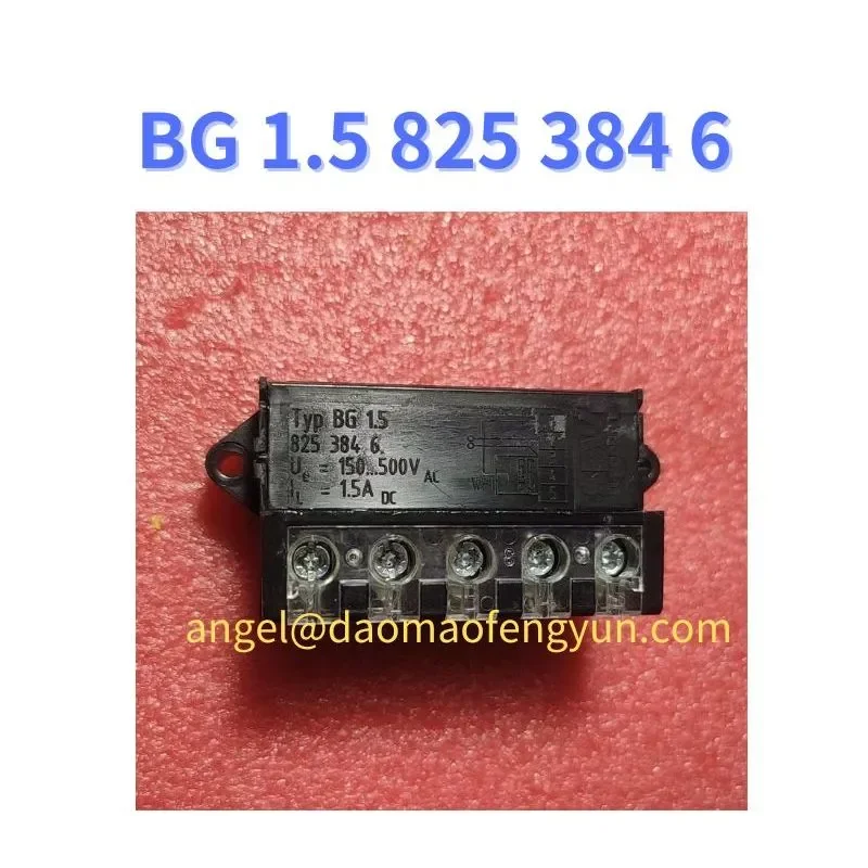 

BG 1.5 825 384 6. Used motor brake rectifier test function OK