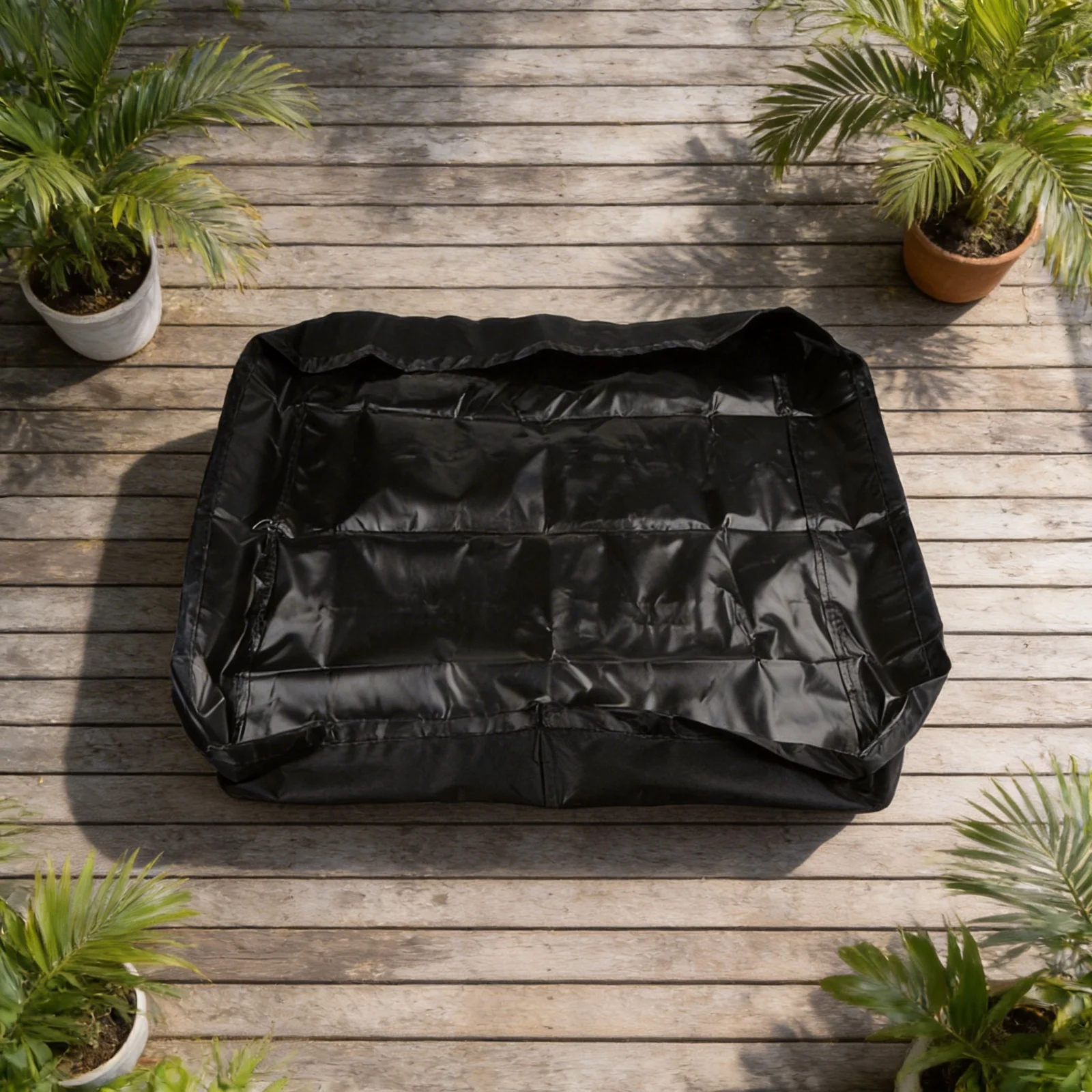 Fertilizer Spreader Cover with Snug Fit for Scott for mini and Various Models Waterproof Oxford Cloth 25 9 X 25 9 Inches