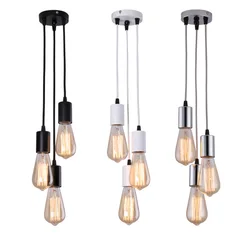 Simple Led Pendant Lights E27 Ceiling Hanging Lamp Bedroom Living Room Restaurant Bar Decor Chandeliers Indoor Lighting Fixtures