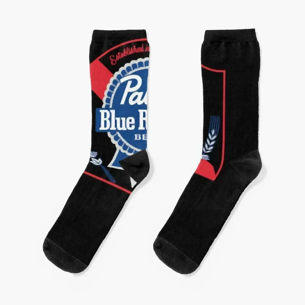 

pabst blue ribbon Socks warm winter Soccer essential sheer Boy Child Socks Women's