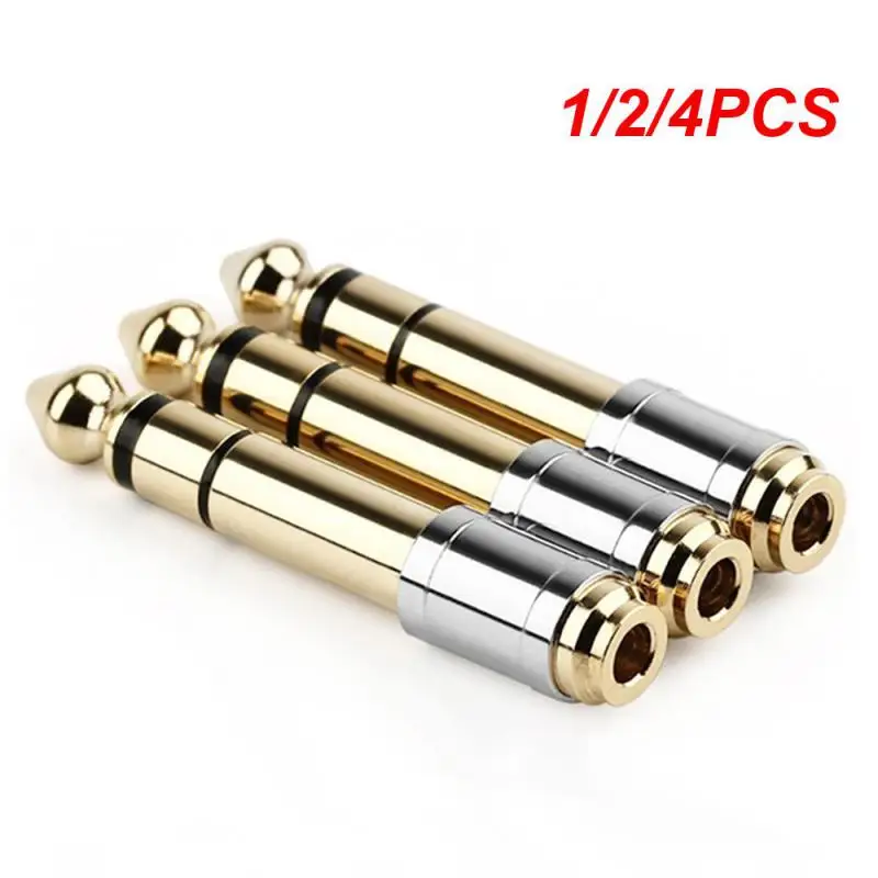 1/2/4PCS Headphone Plug 6.35mm 1/4