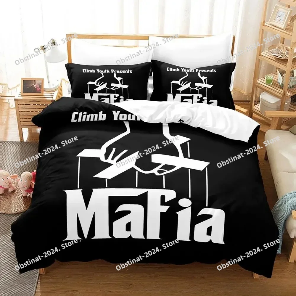 

2025 New The Godfather Bedding Set Single Twin Printed With Pillowcase Bed Duvet Cover Soft Single Double Queen Super King Size