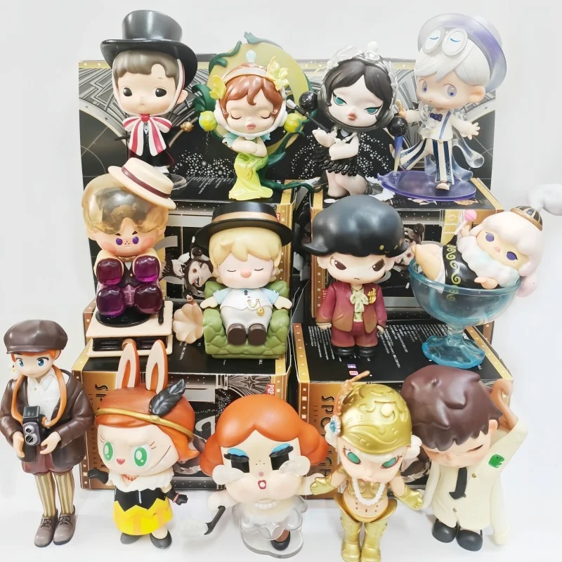 Hot Hirono 13th Anniversary Series Under Spotlight Action Figures Toys Xiaoye Dolls Model Gifts Desktop Ornaments For Kids Girls