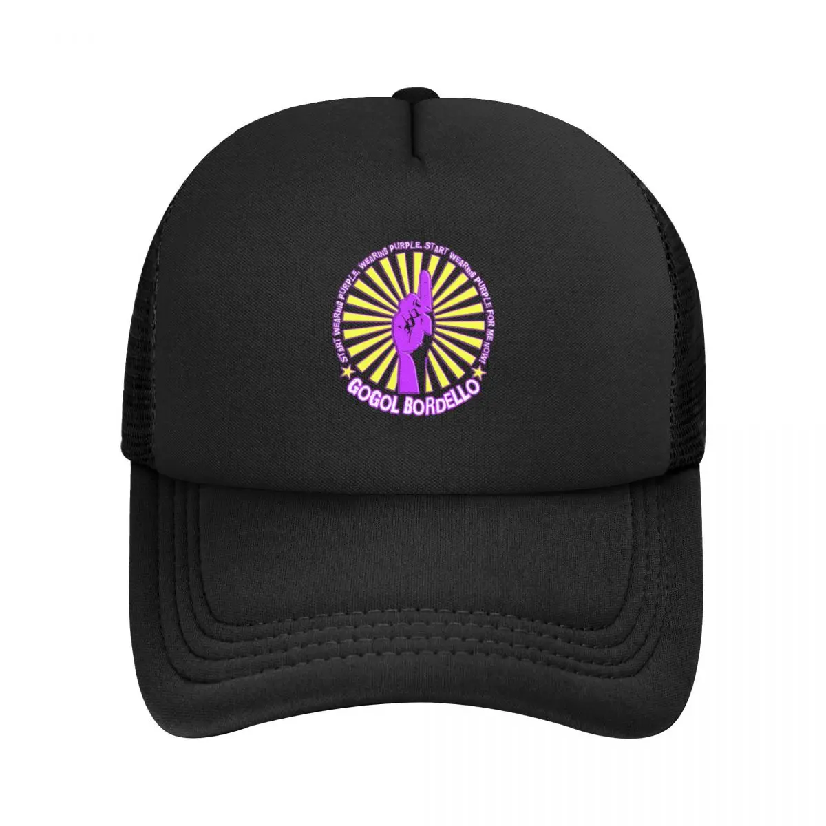 Gogol Bordello - Start Wearing Purple Racerback Baseball Caps Unisex Snapback Hat Breathable Mesh Sun Gorras Bone