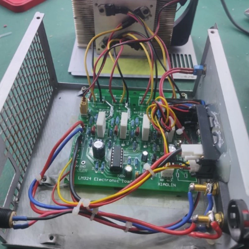 DIY Electronic Load Power 150W Simple Electronic Load Power 150W 10A / 60V 2.5A Battery Capacity Tester Breadboard Dropship
