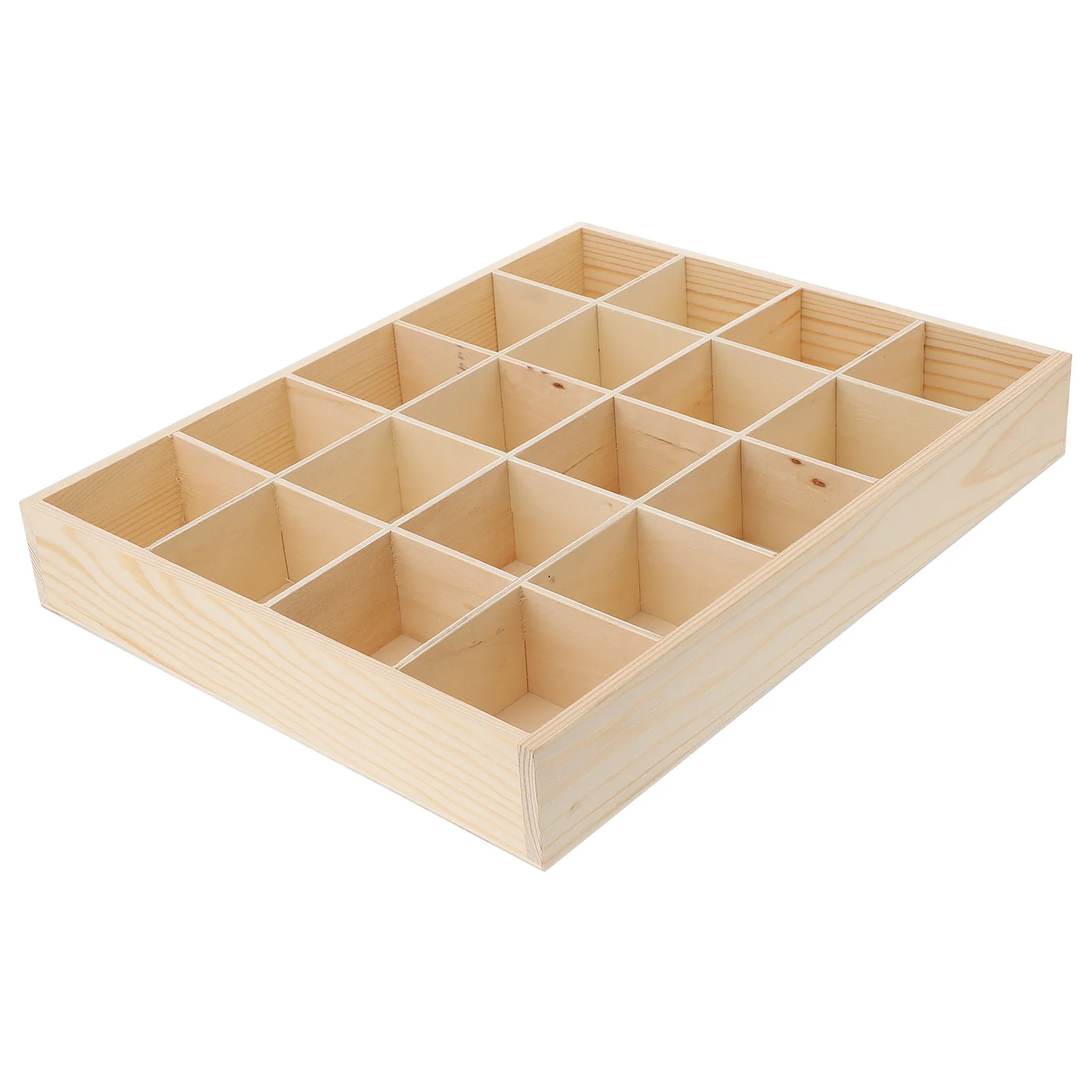 Organizer Drawer Box Storage Sock Wooden Socks Closet Tie Case Desktop Dividers Clothes Divider Cabinet Container Compartment