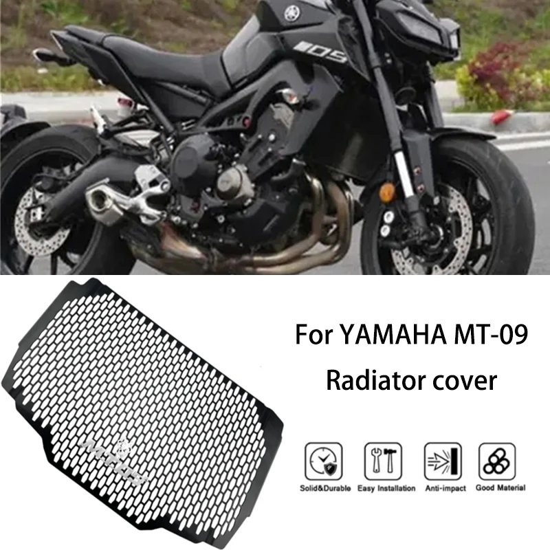 

MTKRACING для YAMAHA MT-09 2021-2024 мотоциклетные детали, крышка радиатора, защита резервуара для воды, решетка