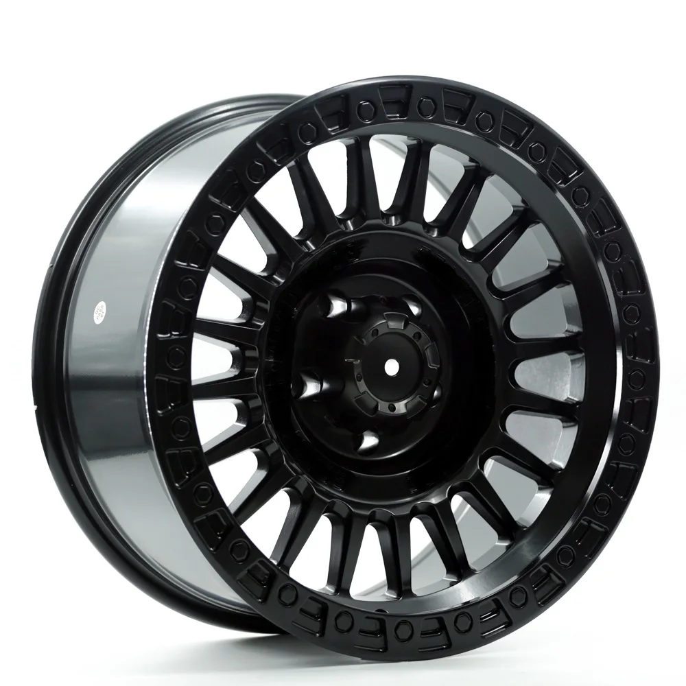 1002 New Arrival Off Road Alloy 5x127 5x139.7 6x139.7 Wheels 17 18 Inch Deep Design Rims For F150 JEEP WRANGLERLight Weight EC