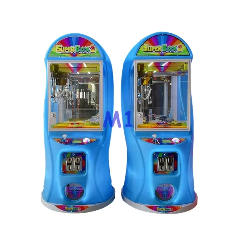 

Coin Operated Europe Super Box 2/3/X Euro Claw Crane Prize Vending Game Machine