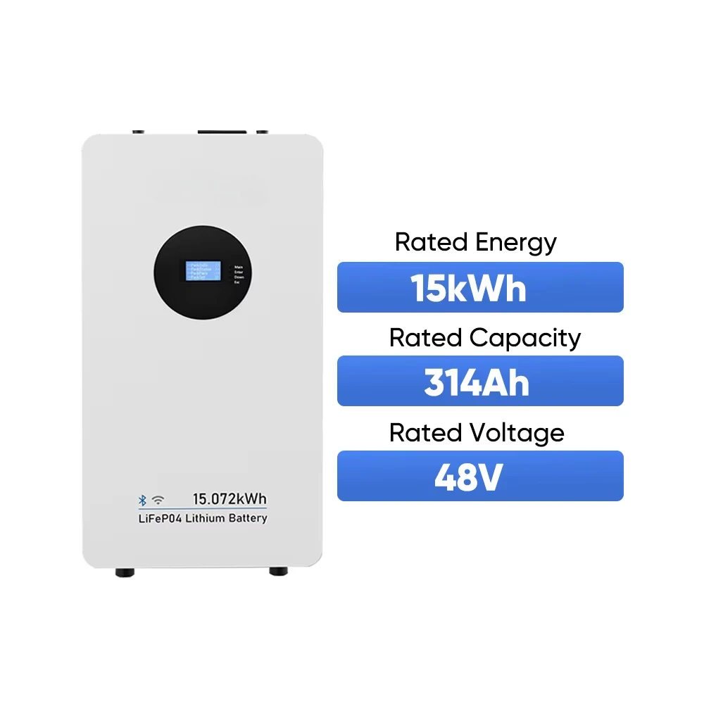 Lovsun 15KWH  Floor Mounted Large Capacity 314Ah Solar Energy Storage System 48V Lithium Battery Home Storage