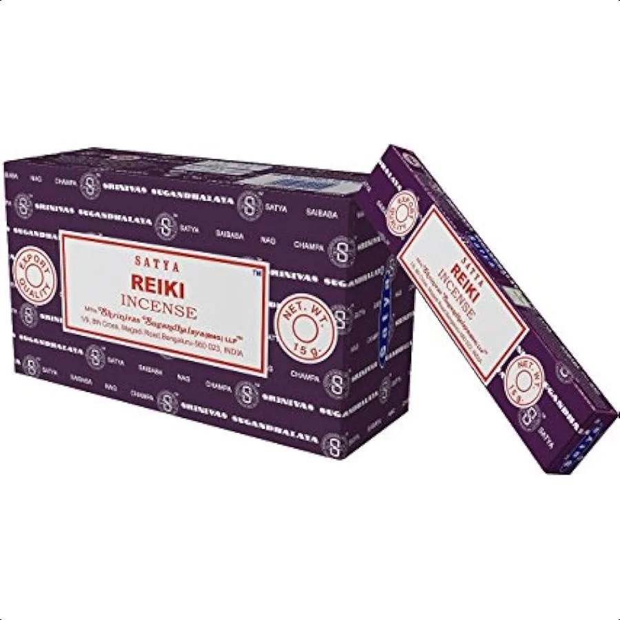 

Incense Sticks 12 Count Nag Champa Reiki Original from Srinivas Sugandhalaya Factory