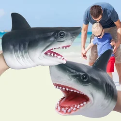 Shark Hand Puppet Animal Head Gloves Kids Toys Gift Hand Puppet For Stories Shark Model Figure Toy Gag Jokes kids Gifts