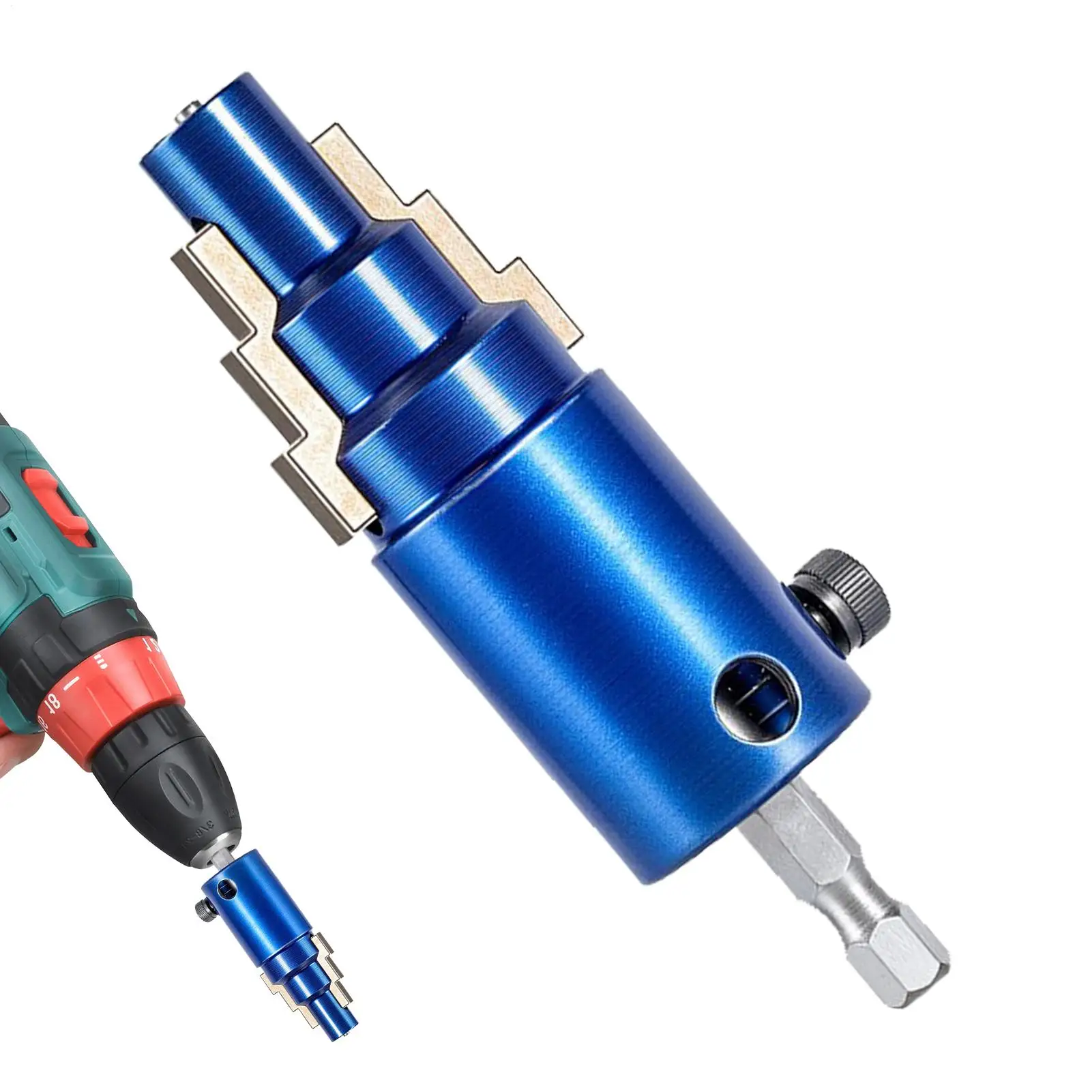 

Съемник сосков для труб, съемник болтов, подходит для труб 1/2 дюйма, 3/4 дюйма, 1 дюйм, сверхмощный сменный прибор для сверл, сантехники, душа, туалета