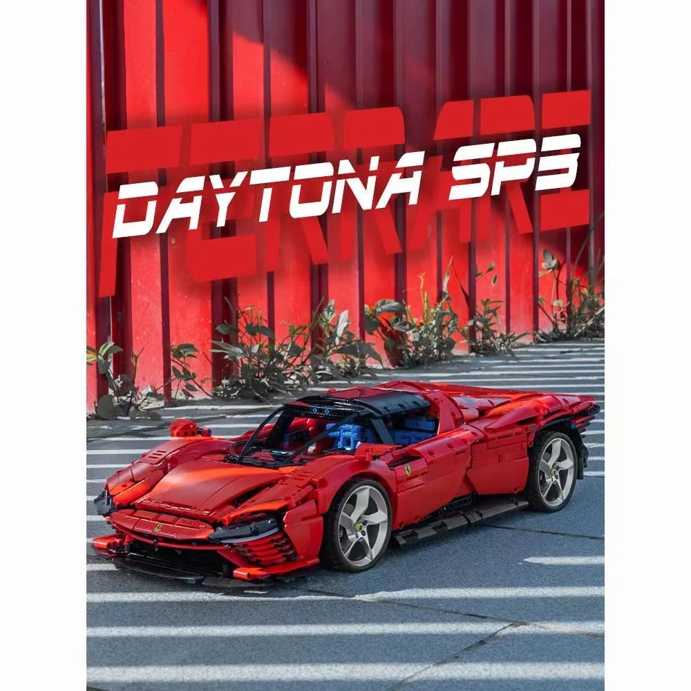 NEW Technical Daytona SP3 42143 Supercar Model Building Block Sport Car Toys For Boys Girls Kids Birthday Gift