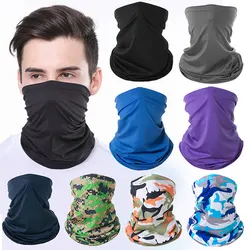 Hiking Scarves Outdoor Cycling Sports Headscarves UV Protection Breathable Fishing Face Neck Tube Head Cover Wrap Gaiter Bandana