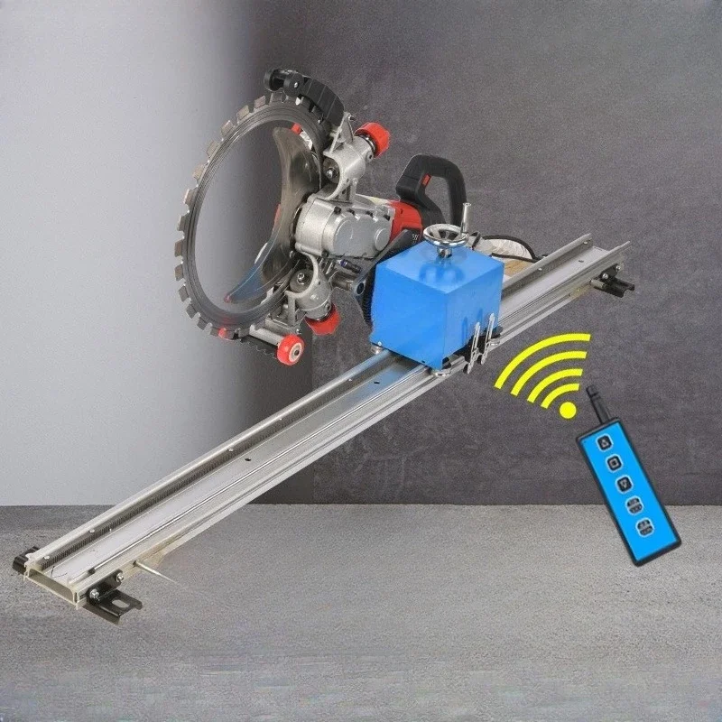 Remote Control Ring Saw Aluminum Alloy Track Ring Saw Wall Cutting Machine Automatic Walking Cutting Machine