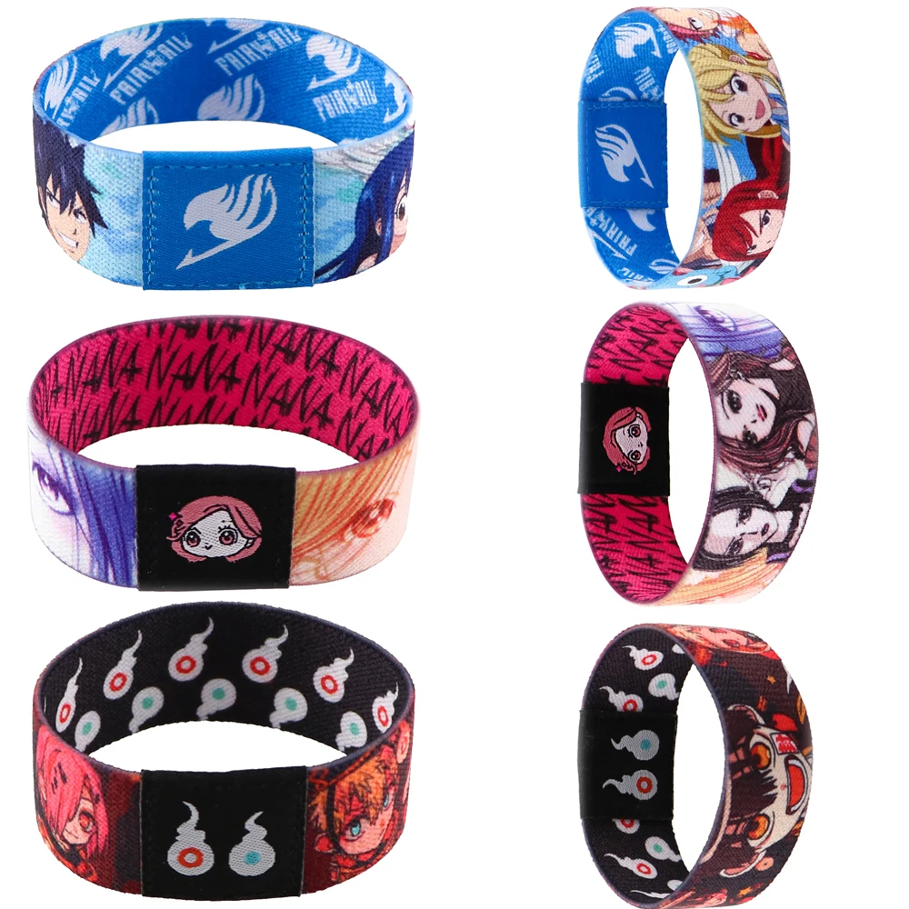 Japanese Anime Stretch Wristband Bracelet Women Bracelets on Hand Bangles With Designer Charms Jewelry Novel Fashion Accessories