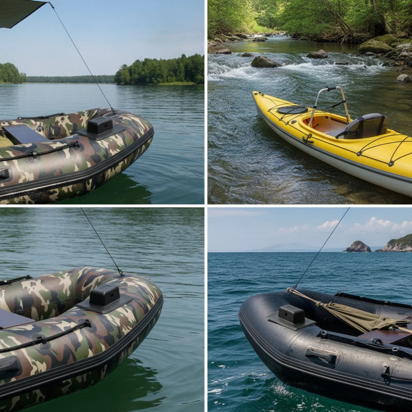 Base per tenda da barca a bass - Fishing Kayak Inflatable recensione e prezzo