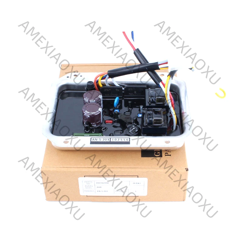 

AN-5-201A Automatic Voltage Regulator Voltage Stabilize For Denyo 10ESX 15SPX 18ESX For Denyo Diesel Engine AMEXIAOXU