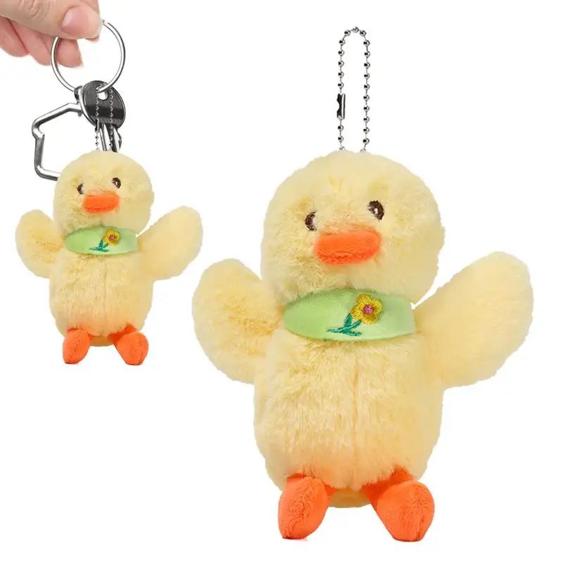 

Plush Duck Pendant Purse Bag Pendants Adorable Purse Bag Pendants Keychain Bag Handbag Pendant Stuffed Duck Soft Animal Toy For