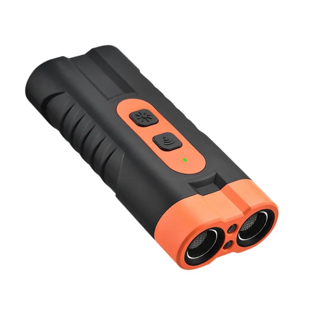 

Rechargeable Ultrasonic Pet Dog Repeller with LED Flashlight Anti Barking Dog Training Repellents Professional Remote Control