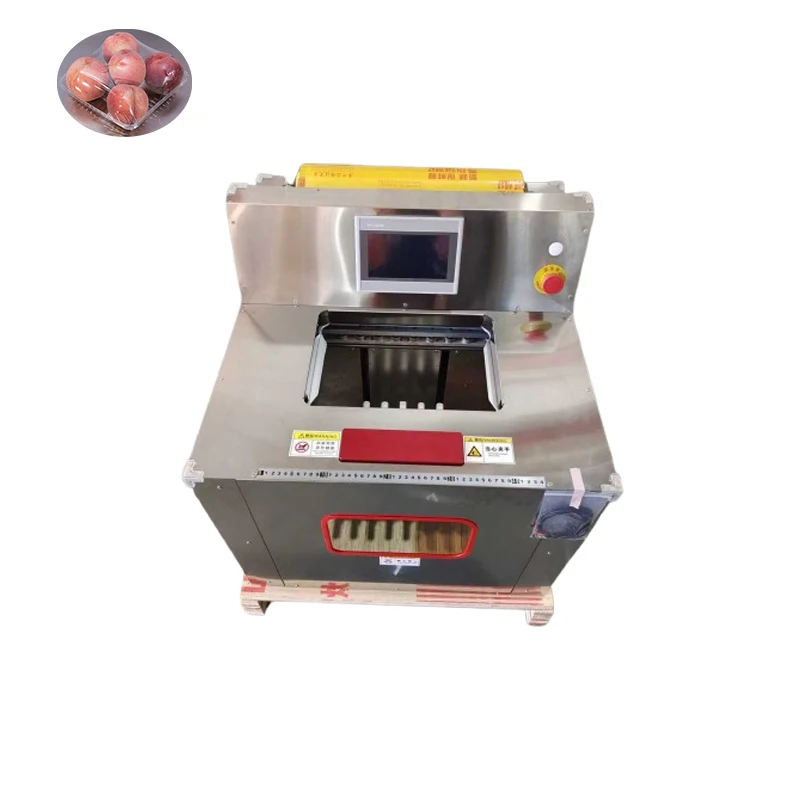 Customized Supermarket Use Fresh-keeping Cling Film Wrapping Machine Sealing Machines Plastic Packaging Filling Machine