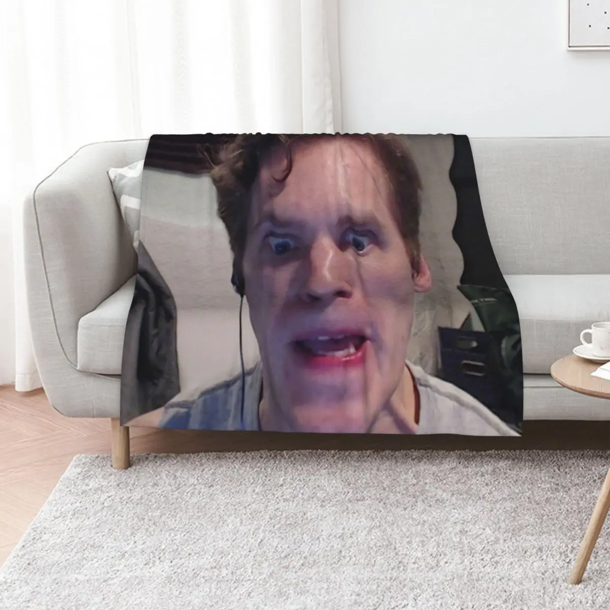 

jerma985 Throw Blanket Soft Big Beautifuls Loose Winter beds Blankets