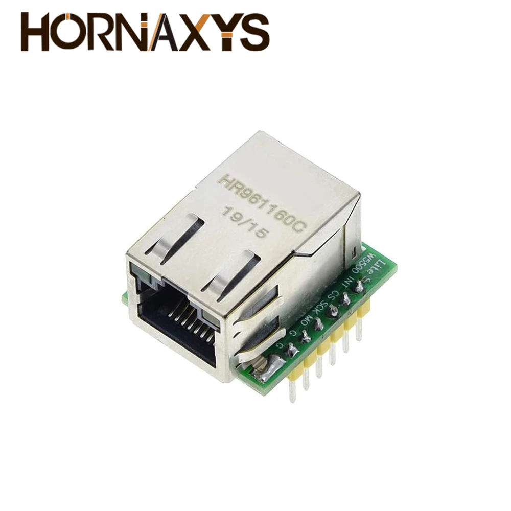 1-5PCS W5500 Module TCP/IP Ethernet Module Compatible with WIZ820io Network Interface RC5 IoT for Arduino