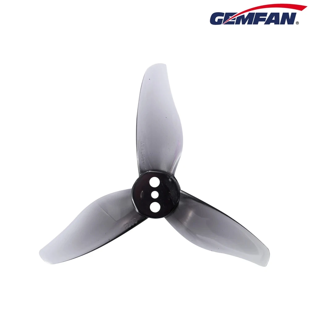 Obrázek 6: Nový 8pairs GEMFAN uragán 2023 3-blade 2nz palec lodní šroub 3čepel děr 1.0mm/1.5mm pivot díra průměr pro RC párátko fpv prodleva
