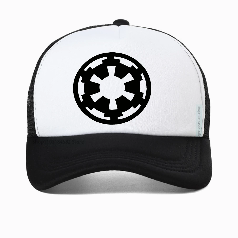 

Variety of Sci-Fi Characters Imperial Rebel Alliance Logo baseball cap cartoon and anime casual snapback hats mesh trucker hat